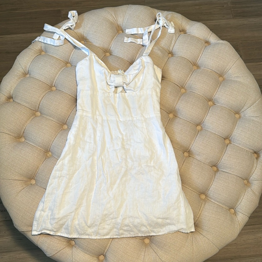 Reformation White Dress